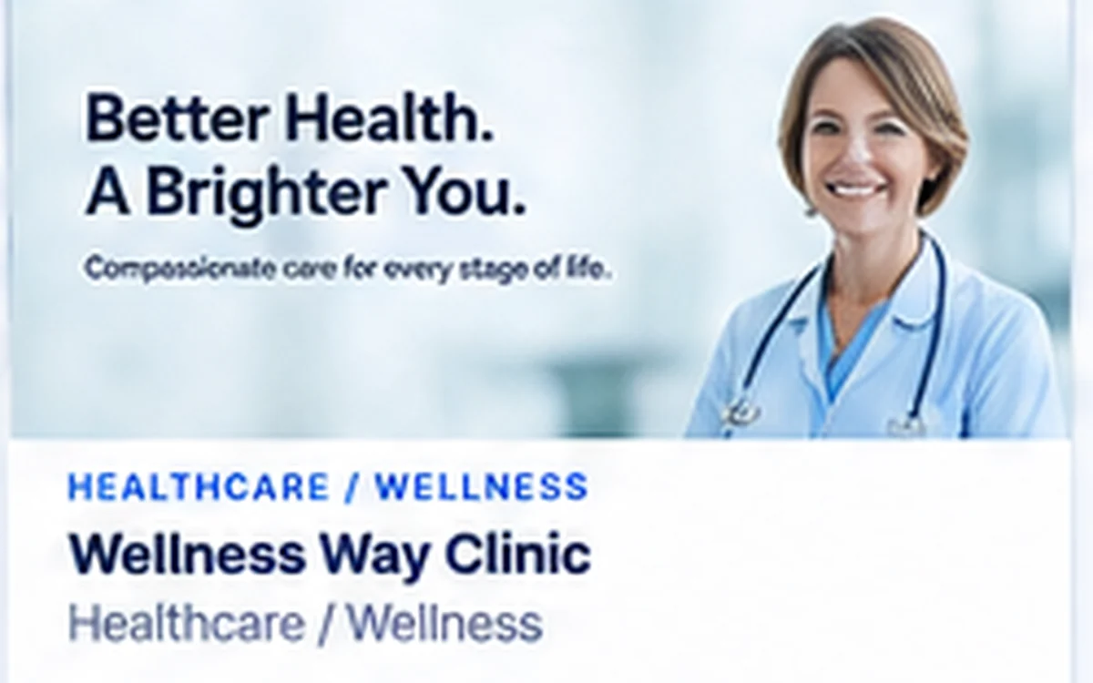 Wellness Way Clinic website concept full preview